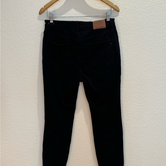 MADEWELL * BLACK 10” HIGH RISE SKINNY JEAN * SZ 28 - Picture 4 of 7